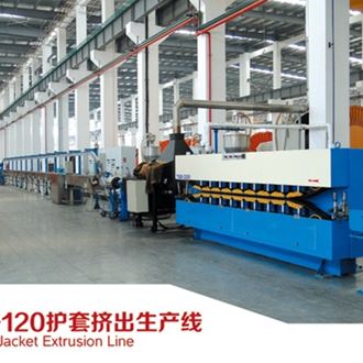 200+120護套擠出生產線